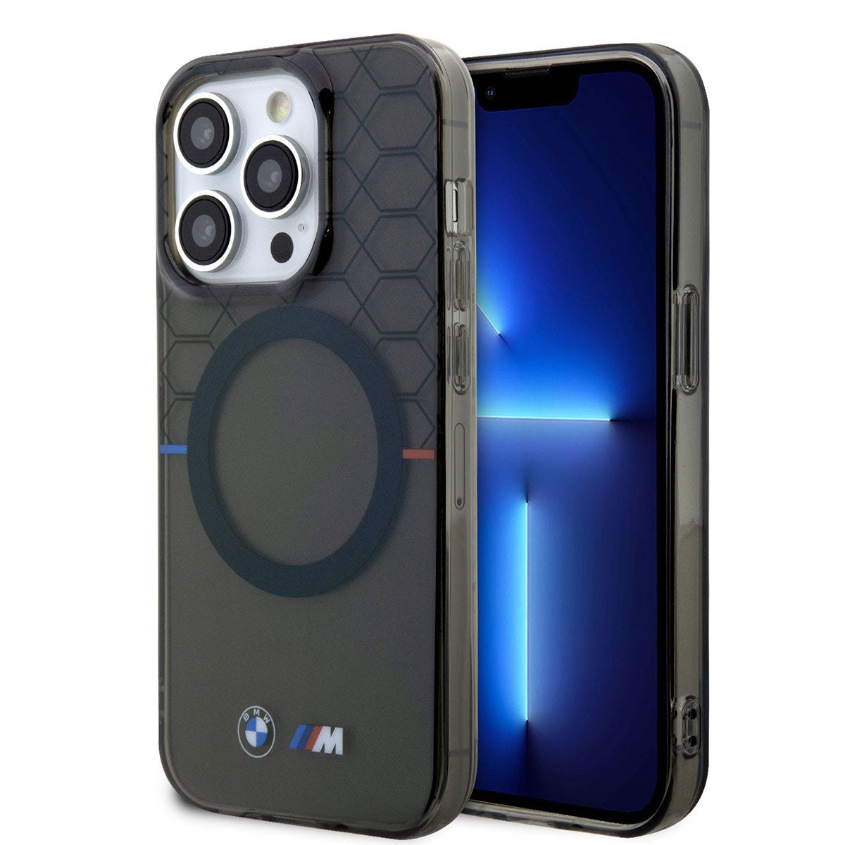 BMW iPhone 14 Pro Magsafe Şarj Özellikli Transparan M Dizayn Telefon Kılıfı - 1 BMW iPhone 14 Pro Magsafe Şarj Özellikli Transparan M Dizayn Telefon Kılıfı - 1